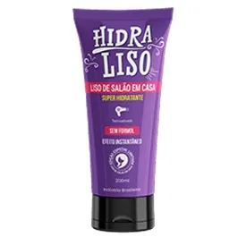 Hidraliso liso de salão em casa - produto alisante de chuveiro